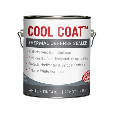 Rainguard Brands 1 Gal. Cool Coat Thermal Barrier, Matte, White SP-2001